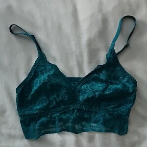 Lace Bralette in Teal